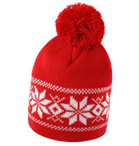 Result Fair Isle knitted hat for Women 