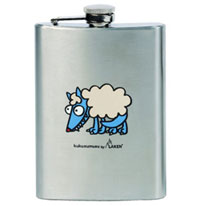 Kukuxumusu Stainless Steel Hip Flask 