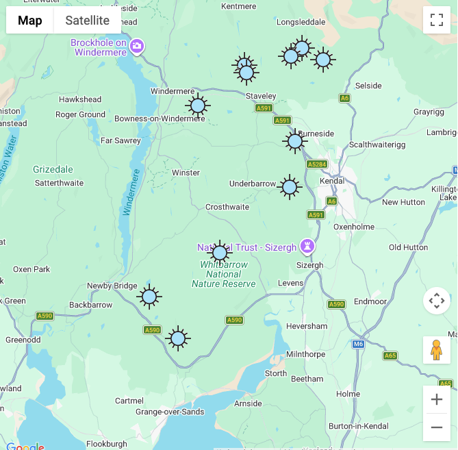 Google Map Place Holder