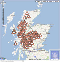 The Munros Of Scotland   Googlemap Munros 