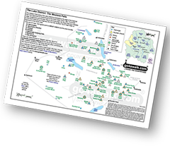 The Western Fells Peak Bagging Map