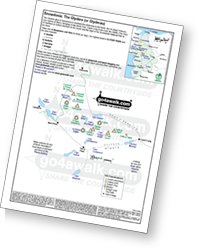 <em>Downloadable Peak Baggers Map you can Print or Save to your Phone detailing the The Glyders (or Glyderau) area of Snowdonia</em>