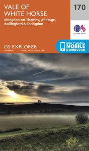 Walks on Ordnance Survey Explorer Map 170 Abingdon, Wantage & Vale of White Horse