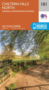 Walks on Ordnance Survey Explorer Map 181 Chiltern Hills North, Aylesbury