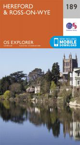 Walks on Ordnance Survey Explorer Map 189 Hereford & Ross-on-Wye