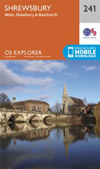 Walks on Ordnance Survey Explorer Map 241 Shrewsbury