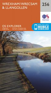 Walks on Ordnance Survey Explorer Map 256 Wrexham & Llangollen