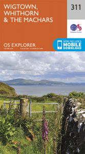 Walks on Ordnance Survey Explorer Map 311 Wigtown, Whithorn & The Machars