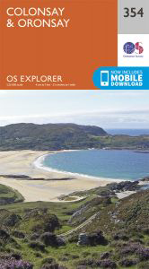 Walks on Ordnance Survey Explorer Map 354 Colonsay & Oronsay