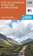 Walks on Ordnance Survey Explorer Map 428 Kyle of Lochalsh, Plockton & Applecross