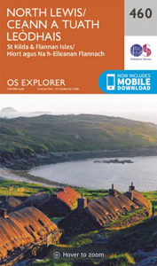 Walks on Ordnance Survey Explorer Map 460 North Lewis / Ceann a Tuath Leodhais