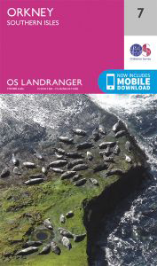 Walks on Ordnance Survey Landranger Map 7 Orkney - Southern Isles