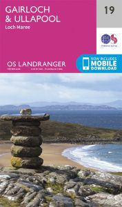 Walks on Ordnance Survey Landranger Map 19 Gairloch & Ullapool, Loch Maree