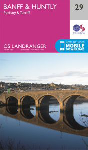 Walks on Ordnance Survey Landranger Map 29 Banff & Huntly, Portsoy & Turriff