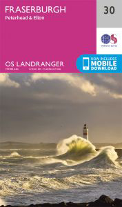 Walks on Ordnance Survey Landranger Map 30 Fraserburgh, Peterhead & Eilon