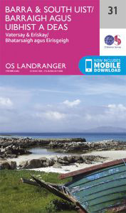 Walks on Ordnance Survey Landranger Map 31 Barra & South Uist, Vatersay & Eriskay