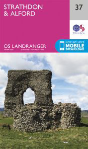 Walks on Ordnance Survey Landranger Map 37 Strathdon & Alford