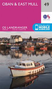 Walks on Ordnance Survey Landranger Map 49 Oban & East Mull