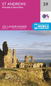 Walks on Ordnance Survey Landranger Map 59 St Andrews, Kirkcaldy & Glenrothes