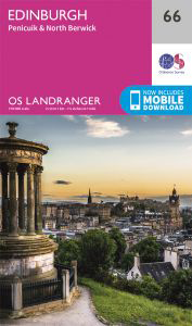 Walks on Ordnance Survey Landranger Map 66 Edinburgh, Penicuik & North Berwick