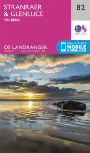 Walks on Ordnance Survey Landranger Map 82 Stranraer & Glenluce