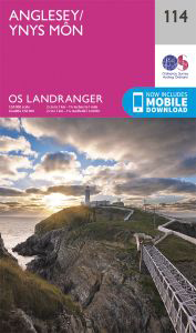 Walks on Ordnance Survey Landranger Map 114 Anglesey