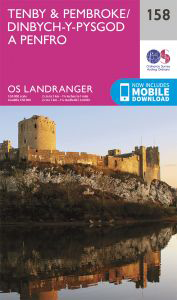 Walks on Ordnance Survey Landranger Map 158 Tenby & Pembroke