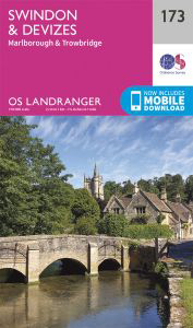 Walks on Ordnance Survey Landranger Map 173 Swindon & Devizes, Marlborough & Trowbridge