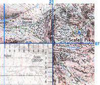 Navigation Skills for Walkers, Hikers and Ramblers - Post-it Scale