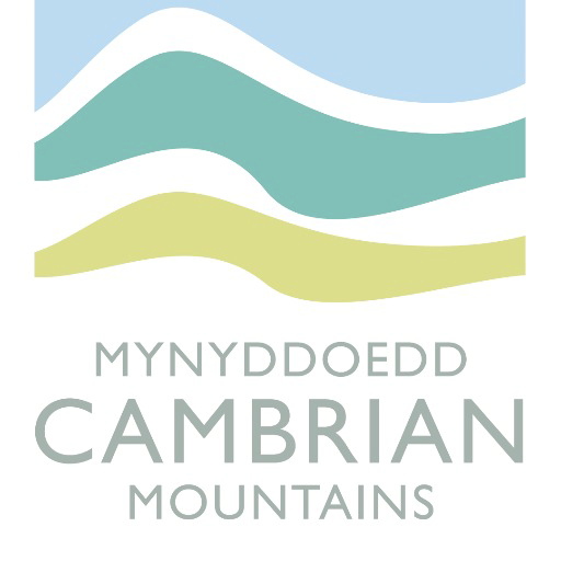 The South Western Area of Mynyddoedd Cambria (The Cambrian Mountains) Logo