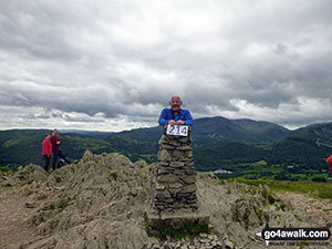 Keith Evans on Loughrigg Fell