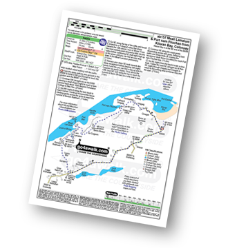 Walk route map with easy-to-follow route instructions for walk ab157 Meall Lamalum and Port nam Fliuchan from Kiloran Bay, Isle of Colonsay pdf