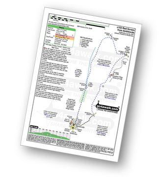 Walk route map with easy-to-follow route instructions for walk c102 Red Screes from Ambleside pdf