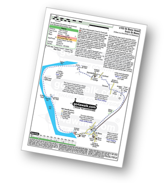 Walk route map with easy-to-follow route instructions for walk c103 St Bees Head Lighthouse andd Sandwith from St Bees pdf