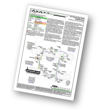 Walk route map with easy-to-follow route instructions for walk c171 Scout Scar from UnderBarrow pdf