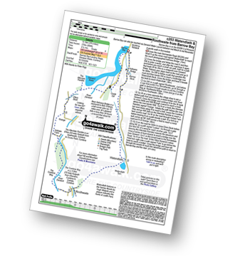 Walk route map with easy-to-follow route instructions for walk c203 Ashness Bridge, Surprise View, Watendlath, Rosthwaite and The River Derwent from Barrow Bay pdf