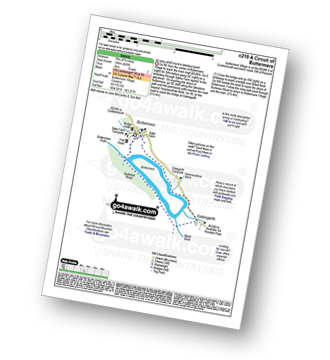 Walk route map with easy-to-follow route instructions for walk c219 A Circuit of Buttermere from Buttermere pdf