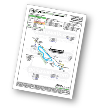 Map with easy-to-follow route details for walk c223 A Circuit of Loweswater from Loweswater pdf