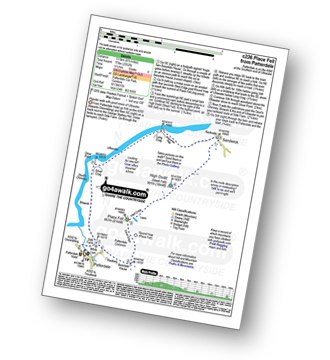 Walk route map with easy-to-follow route instructions for walk c226 Place Fell from Patterdale pdf