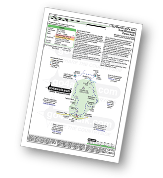 Walk route map with easy-to-follow route instructions for walk c252 Barf and Lord's Seat from Whinlatter Forest Park pdf