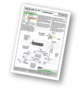 Walk route map with easy-to-follow route instructions for walk c299 Causey Pike from Braithwaite pdf