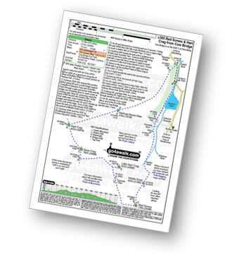 Walk route map with easy-to-follow route instructions for walk c305 Red Screes and Hart Crag from Brothers Water pdf