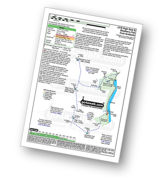 Walk route map with easy-to-follow route instructions for walk c318 High Seat and Bleaberry Fell from Armboth pdf