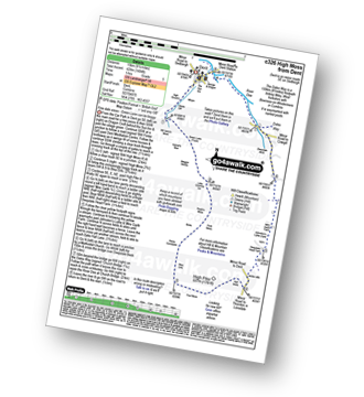 Walk route map with easy-to-follow route instructions for walk c326 High Moss from Dent pdf