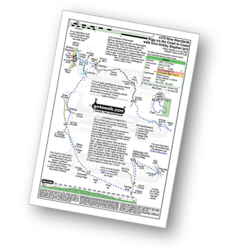 Walk route map with easy-to-follow route instructions for walk c375 Nine Standards Rigg via The Coast to Coast walk from Kirkby Stephen pdf