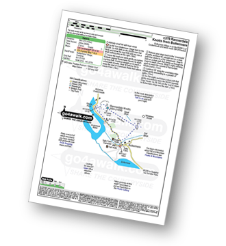 Walk route map with easy-to-follow route instructions for walk c379 Rannerdale Knotts from Buttermere pdf