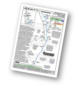 Walk route map with easy-to-follow route instructions for walk c415 Ashgill Force and Round Hill (Tyne Head) from Garrigill pdf