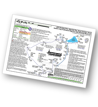 Map with easy-to-follow route details for walk c492 Sleddale Pike, Wasdale Pike, Great Yarlside, Great Saddle Crag and Ulthwaite Rigg from Wet Sleddale Reservoir pdf