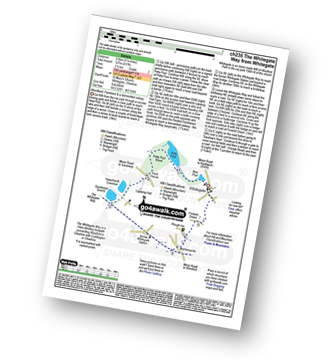 Map with easy-to-follow route details for walk ch235 Newchurch Common from Whitegate pdf