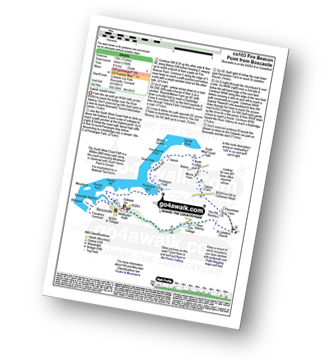 Map with easy-to-follow route details for walk co103 Fire Beacon Point from Boscastle pdf